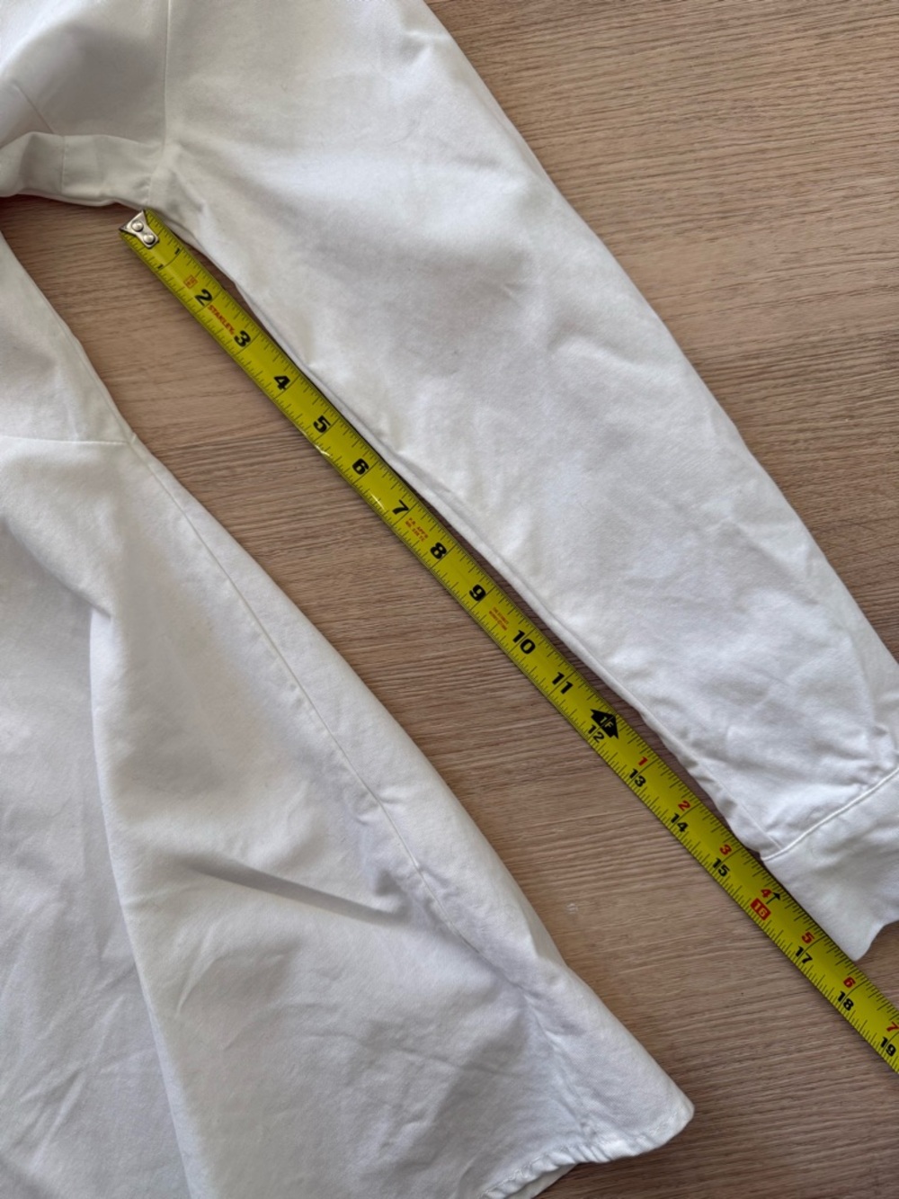 NWOT Missguided White Button-Front Long Sleeve Skater Shirt Dress - Picture 10 of 13